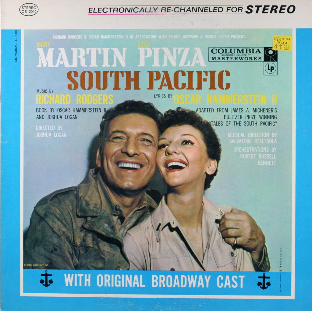 Album cover from South Pacific